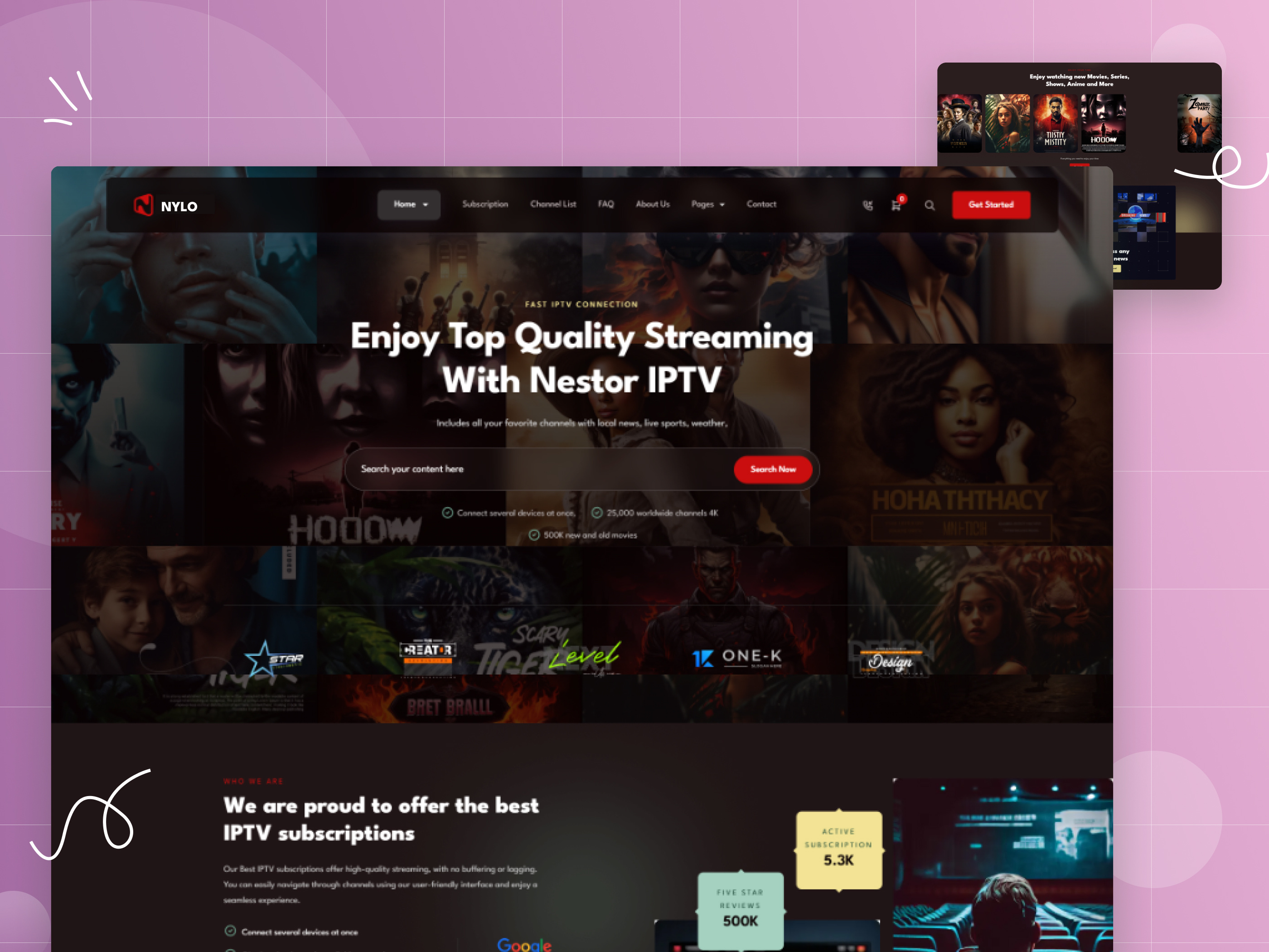 Example of Modern Web App UX/UI Design
