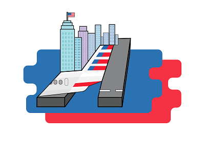 A FOR AMERICA 36 days of type 36daysoftype a animation art blue brand branding character design icon illustration illustrator ios logo minimal mobile ui ux vector web