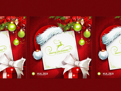 Kulzer | Social media Design chrismas design newyear socialmedia