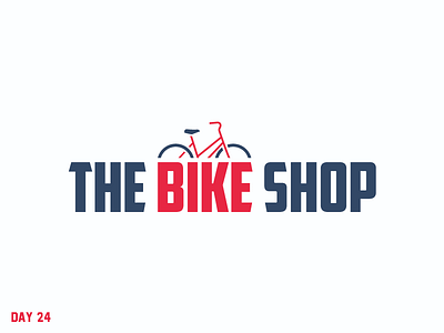 Daily Logo Challenge 24/50 bicycle bicycle shop daily daily challenge daily logo dailylogochallenge design letter logo logo