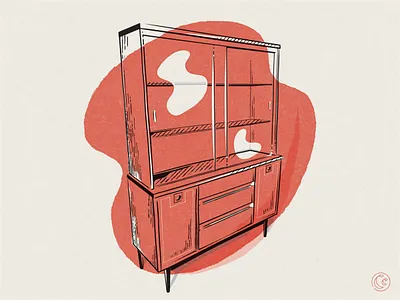 Hutch 2 color antique collectors edition craigslist find display furniture hutch illustration mid mod midcentury modern texture true grit true grit texture supply vector vintage
