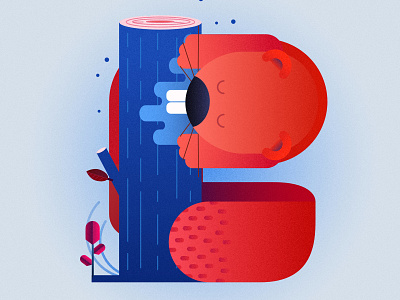 36 days of type - day 2 2d 36 days of type affinitydesigner art character colorful design illustration minimal pastels typography vectors