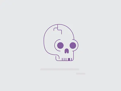 Skull art design florianópolis icon illustration illustrator outline photoshop vector