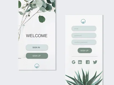 Sign up page UI design interface design mobile ui ui ux design uidesign uxdesign visualdesign