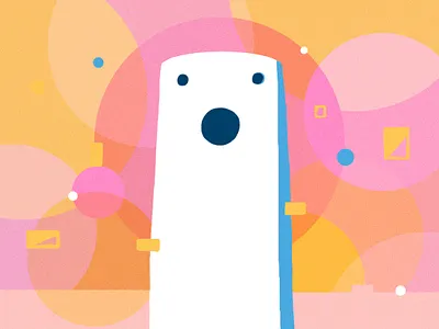 Vase 2d 2d design bold bright bright color circles color design drawing flat flat design handdrawn happy illustration photoshop