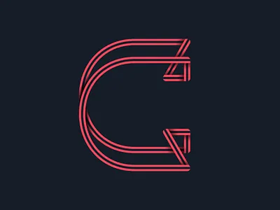 #36days_C 36days c 36daysoftype 3d color illustration illustrator letter c lettering logo shadow type typography vector