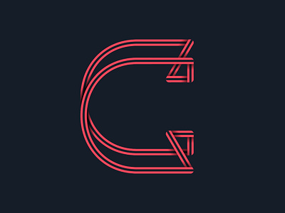 #36days_C 36days c 36daysoftype 3d color illustration illustrator letter c lettering logo shadow type typography vector