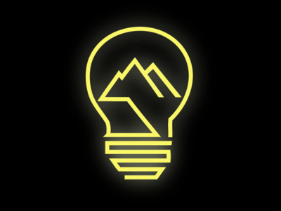 Image 10.25.13 Am lightbulb logo mountains