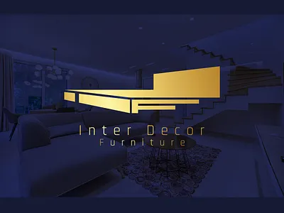Inter Decor Furniture | Logo brand brand agency brand and identity brand colors brand icon brand identity brand identity branding branding branding agency branding concept concept creative design design furniture logo grapgic design icon illustration logo logo alphabet photoshop