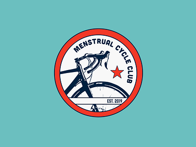 Menstrual Cycle Club 2019 bicycle bike bikes branding club cycle cycling health logo menstrual minneapolis minnesota period star tire woman womens
