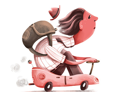Commute To Work art car cars co working commute commute to work digital digital art driving going to work illustration painting photoshop vroom work working life