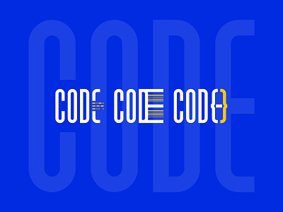 Logos Design_CODE graphic design logo logo design vector wordmark wordmark logo