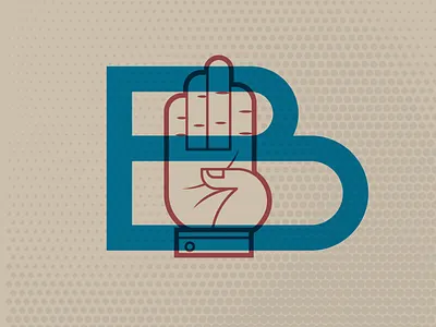 Letter b letterings typography