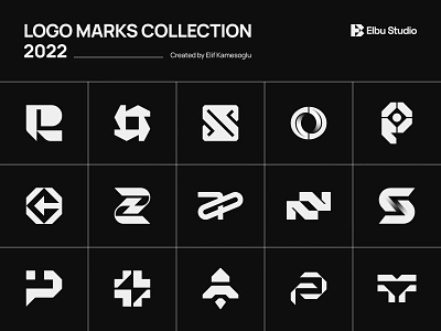 Logo Marks Collection 2022 brand branding collection design energy fintech futuristic house icon lettermark logo logodesign logofolio logomark logomarks logos loop minimal smart logo technology