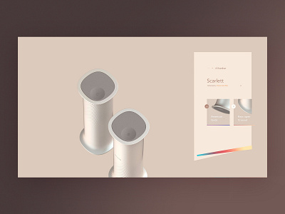 Personal website design ui ux web