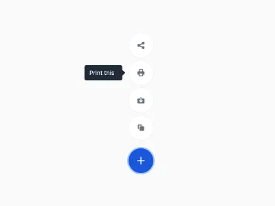 Speed Dial Component component library components design design kit design system enterprise figma flowbite navigation speed dial