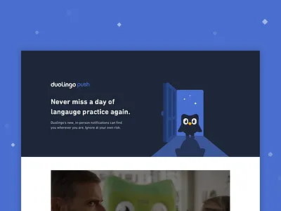 Duolingo Push april fools duo duolingo learning meme notifications reminders