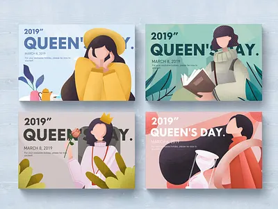 Festival illustration ui 女孩 插图 设计