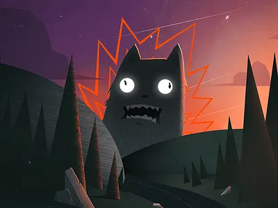 Another stupid cat WIP cat colors illustration illustrative