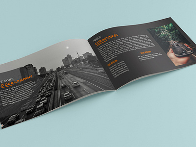 Mockup Horizontala5 Brochure 2 branding design flat illustration typography