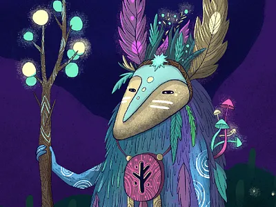 personal project illustration vol2 2d art character doodle illustration nature photoshop