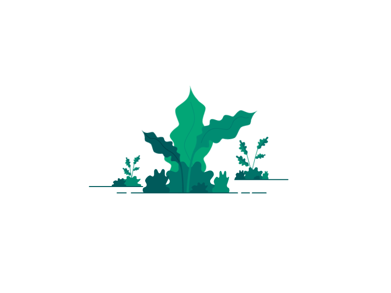 Wind animation breeze bush illustration nature shrub wind