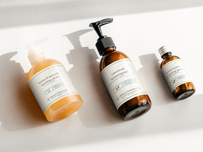 Natural Product Packaging Design beauty branding label design mockup natural organic package design package mockup wellness