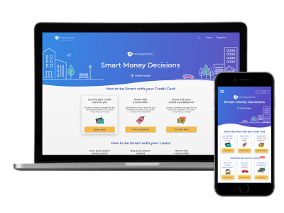 Banking Agrigator application, banking clean interaction landing minimal mobile productdesign ui userexperience ux web webdesign