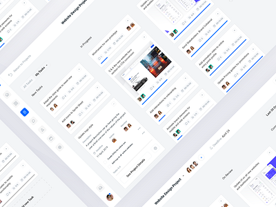 Design Tool Task Management Dashboard app cards clean dash dashboard design interact interface management minimal project settings software tables tasks ui users ux web website