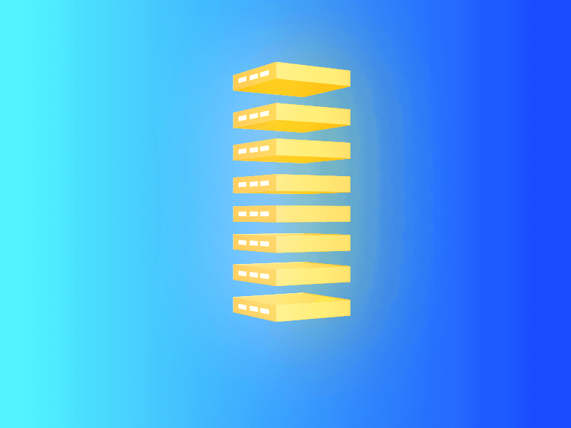 Data Server data analysis data center database design fly illustration network officeman overload rotate server vector work