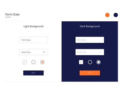 Form Elements buttons form form field selectbox textbox