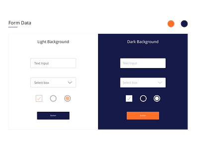 Form Elements buttons form form field selectbox textbox