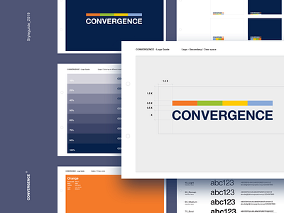 Convergence Capital Identity branding corporate brand identity identity branding investor logo real estate