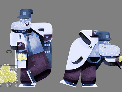 Character design beard cart character design profesor