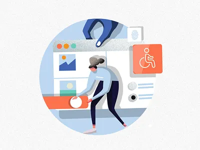 Illustration for a social post art branding characer charachter charachter design design graphic art illustration illustration art invite itechart social campaign texture vector