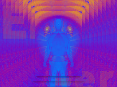 Enter designlove graphic art iam journeywithin poster a day poster art poster challenge psychedelic