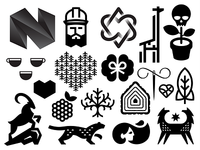 Logos 2022 animal branding collection design geometry house icon illustration leaf letter logo mark minimalist modern nature plant recap simple structure tree