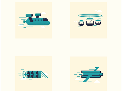 The impossible airplanes aeroplane aerospace flying helicopter icon illustration minimal plane vector