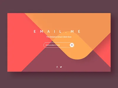 Email Subscription Webpage Design composition design design studio email email campaign graphic design landing page minimalism subscription subscription form ui user experience user interface ux web web design website design