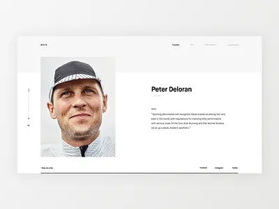 Ways cycling design editorial gray landing page layout minimal minimalism photoshop simple design sketch team ui user experience user interface ux web web design webpage website