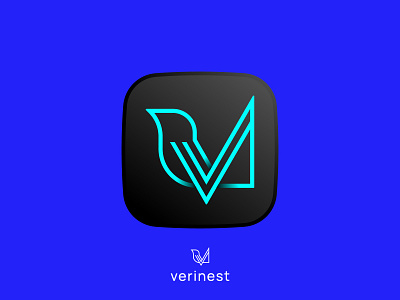Verinest logo , Productivity and checklist apps, Unused logo active bird logo brand identity branding check mark delivery confirmation service identity logistic logo logo logo design logodesigner logos logotype minimalist logo modern productivity and checklist app startup logo task completion tracking app task management app