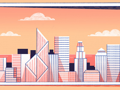 Hong Kong animation background - Culture Trip colour design editoral editorial illustration hongkong illustration print