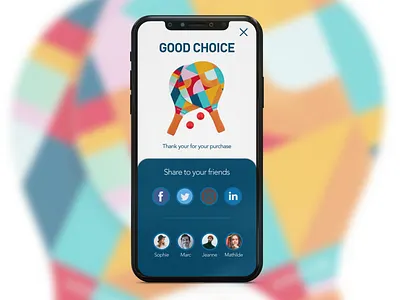 Day 10 - Social Share dailyui day10 socialshare