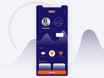 Leaderboard for Simcity awards dailyinspiration dailytui019 dailyui digitaldesign game gaming graphic leaderboard leaderboards levels percentages points price profile picture simcity ui webdesign