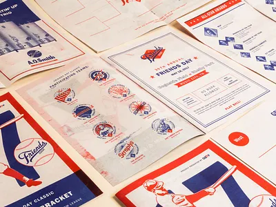 Great Southern Farm League Program agency branding baseball culture gameday program league retreat softball sports design sports logo sports logos