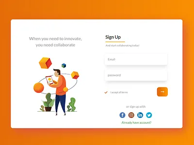 Sign Up popup adobe xd animation branding brasil brazil design digital email flat icon illustration illustrator minimal popup typography ui ux web design website wordpress