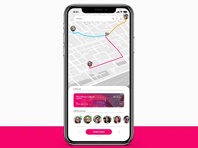 Daily UI - Day 20: location tracker 020 dailyui location maps tracker ui