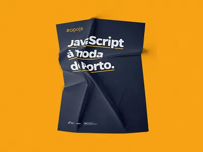 OPO.js - Porto JavaScript Community brand branding community design javascript js logo posters