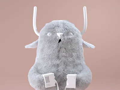 Internet UMA 3d blender characer character concept
