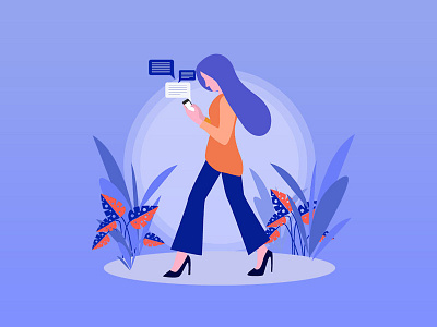 Flat illustration 08. adobe illustrator adobe photoshop colorful graphic design illustration vector